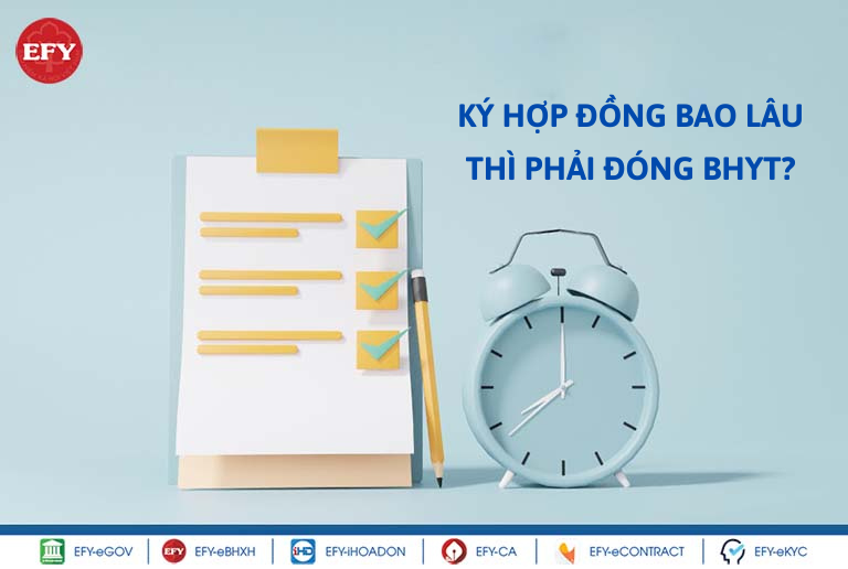 Ký hợp đồng bao lâu thì phải đóng bảo hiểm xã hội?