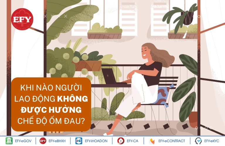 Khi nào người lao động không được hưởng chế độ ốm đau?