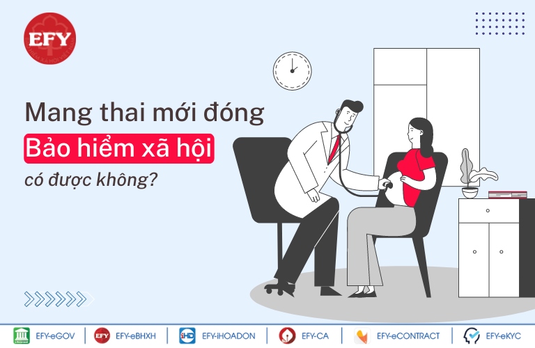 Lao động nữ mang thai rồi mới đóng BHXH có được không?