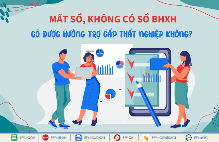 Mất sổ, không có sổ BHXH có được hưởng trợ cấp thất nghiệp hay không?