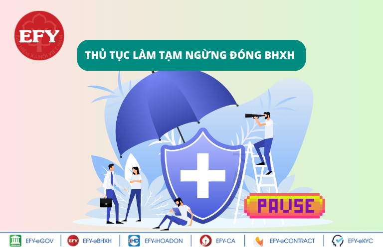 4. Thủ tục làm tạm ngừng đóng BHXH