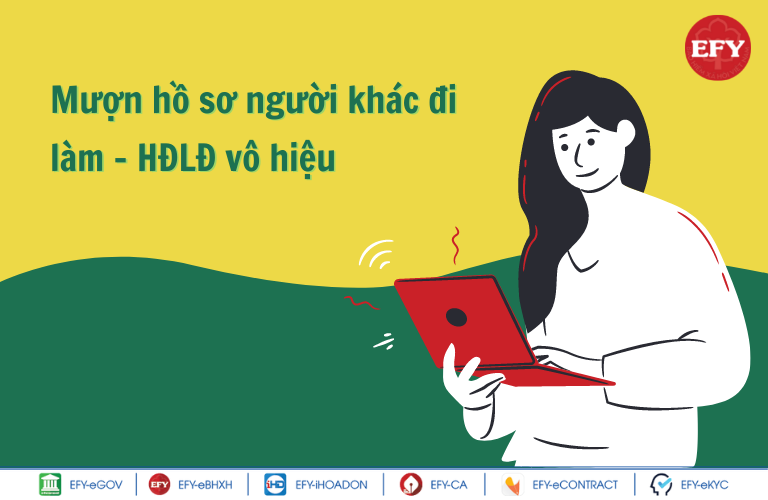 Mượn hồ sơ người khác đi làm 