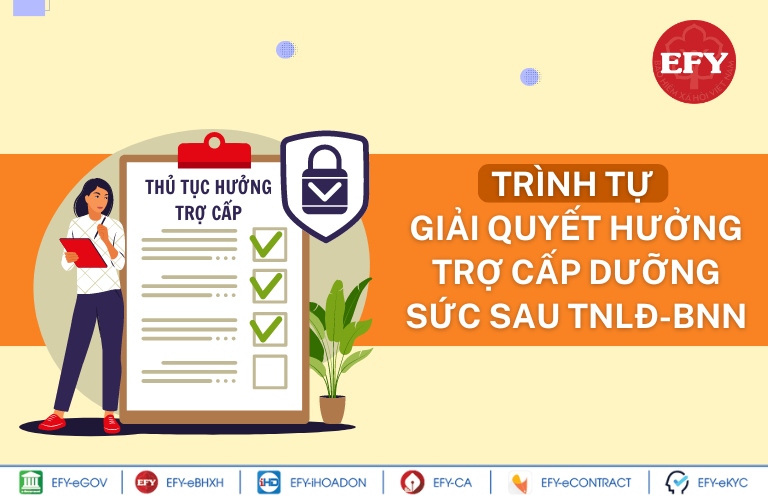 Trình tự giải quyết hưởng trợ cấp dưỡng sức sau TNLĐ-BNN