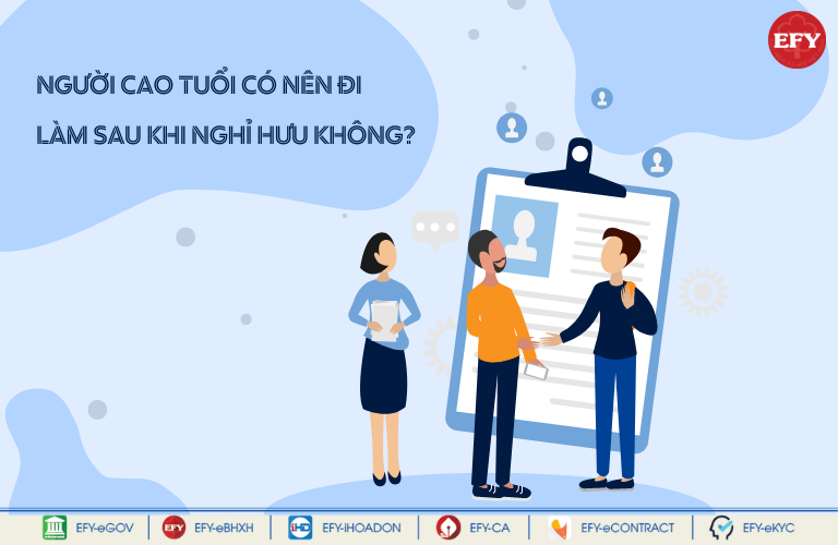 Người cao tuổi đi làm sau khi nghỉ hưu được hưởng quyền lợi gì?