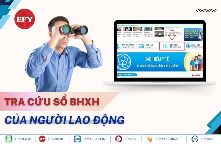 Tra cứu số sổ BHXH của người lao động