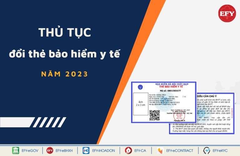 Thủ tục đổi thẻ bảo hiểm y tế năm 2023