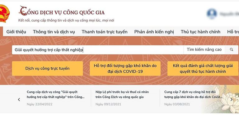 Hướng dẫn làm hồ sơ thủ tục hưởng trợ cấp thất nghiệp online