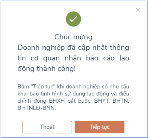 Thủ tục liên thông đăng ký, điều chính đóng BHXH bắt buộc, BHYT, BHTN và BC tình hình thay đổi LĐ trên Cổng DVC