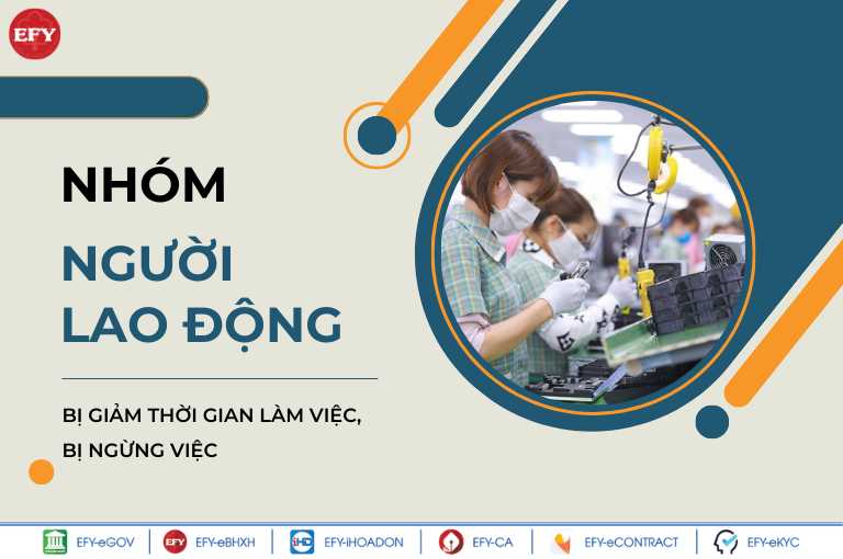 Thủ tục nhận tiền hỗ trợ cho người lao động bị mất việc, giảm giờ làm