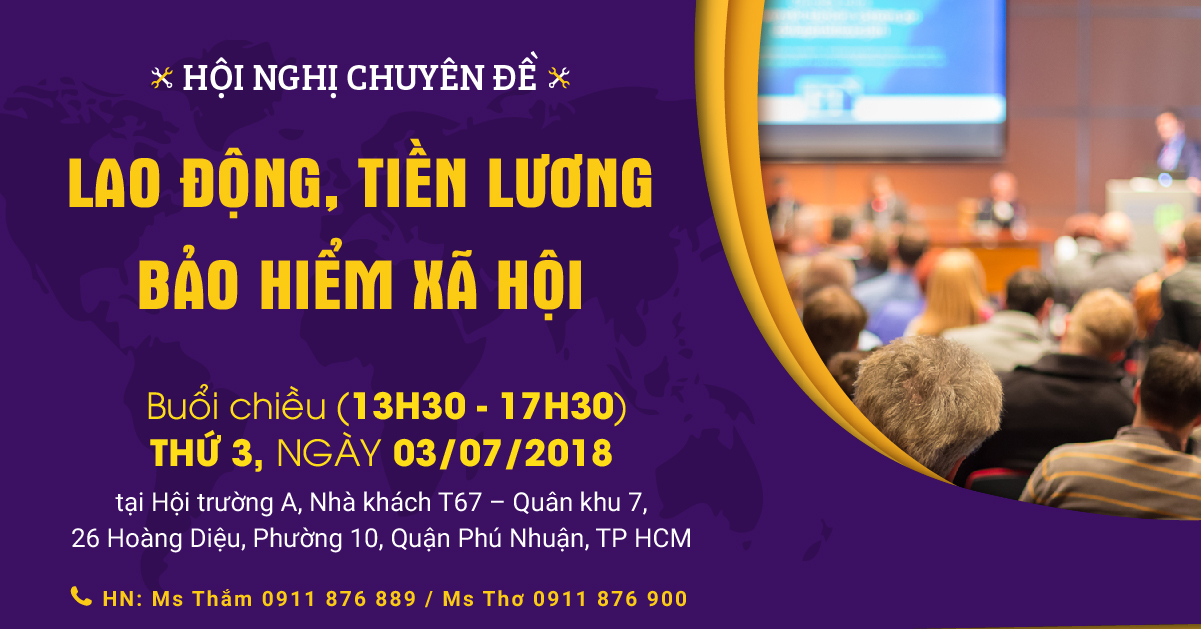 Hội nghị tập huấn BHXH tại TPHCM