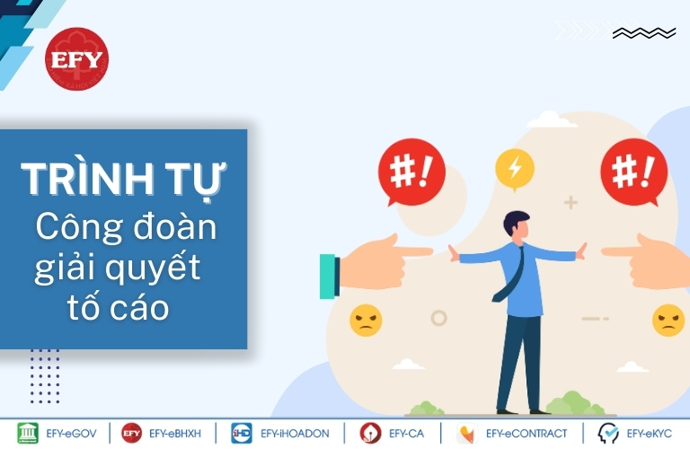 Trình tự Công đoàn giải quyết tố cáo 