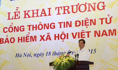 Khai trương Cổng thông tin điện tử BHXH Việt Nam