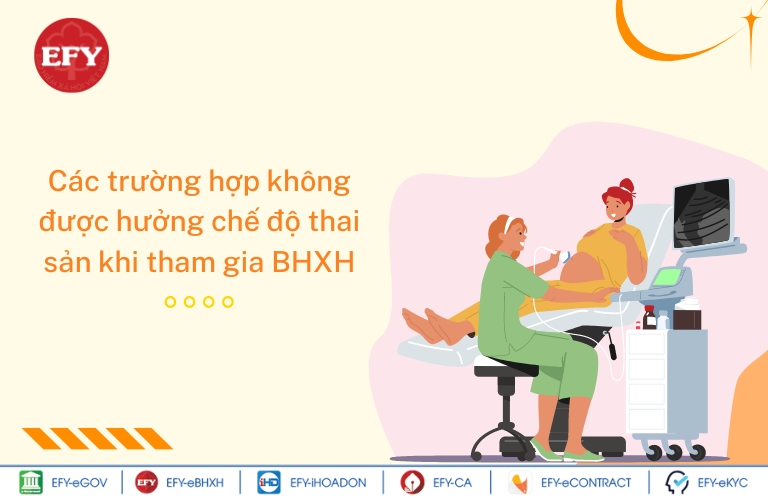 Các trường hợp không được hưởng chế độ thai sản khi tham gia BHXH