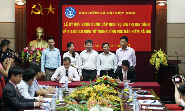 EFY Việt Nam ký hợp đồng cung cấp dịch vụ I-VAN với BHXH Việt Nam